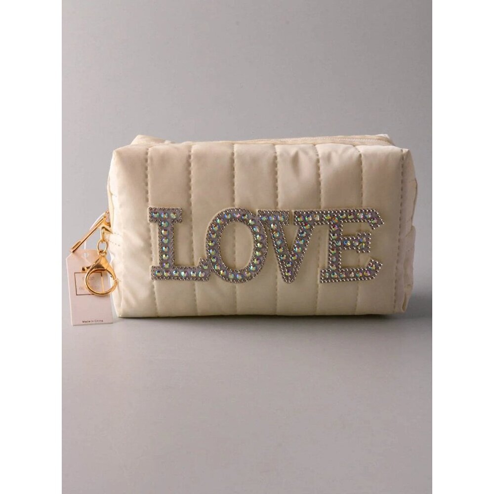 WOMEN'S GRAPHIC LOVE COSMETIC BAG - Picture 2 of 2